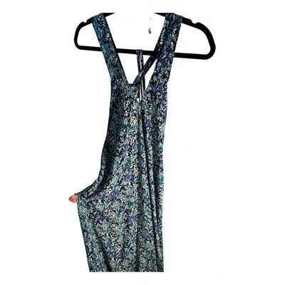 Pre-owned Ikks Maxi Dress In Multicolour