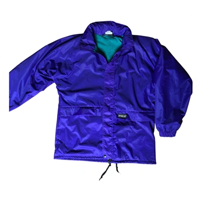 Pre-owned K-way Jacket In Purple