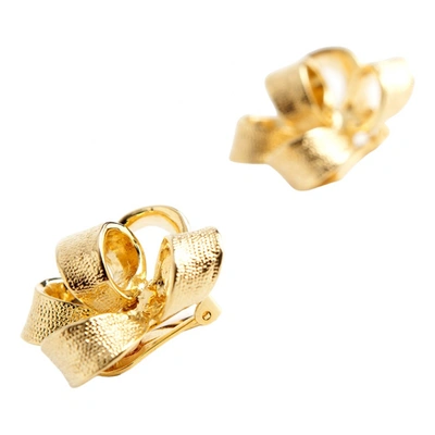 Pre-owned Kenneth Jay Lane Earrings In Gold