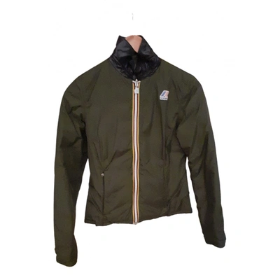 Pre-owned K-way Jacket In Green