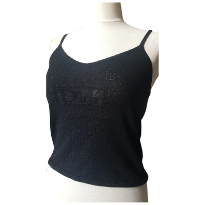 Pre-owned Dior Camisole In Black
