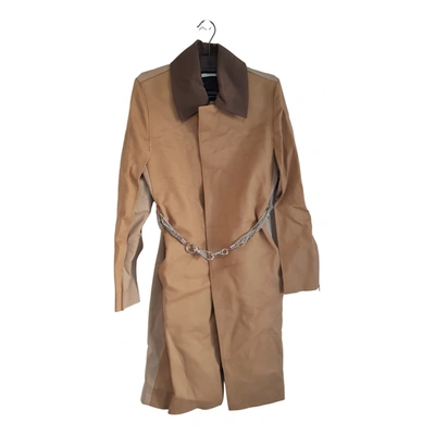 Pre-owned Peter Do Trench Coat In Brown