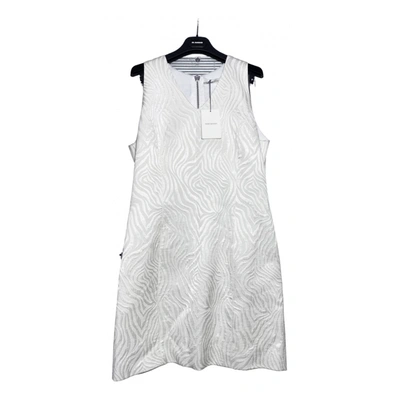 Pre-owned Pierre Balmain Mid-length Dress In White