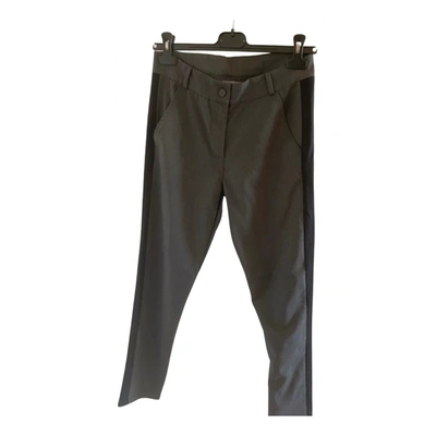 Pre-owned Dixie Straight Pants In Grey