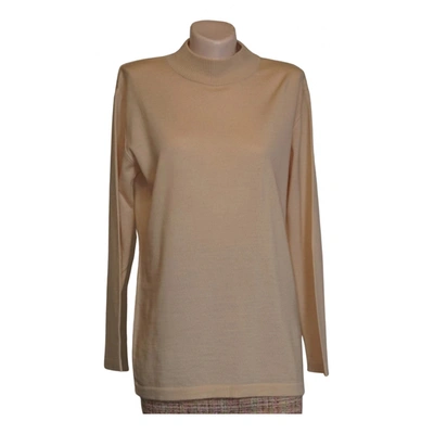 Pre-owned Givenchy Wool Jumper In Beige