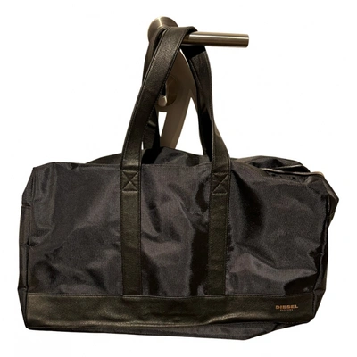 Pre-owned Diesel Travel Bag In Black