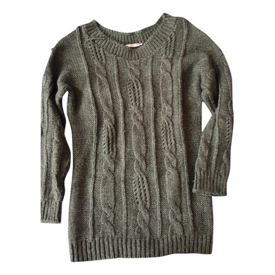 Pre-owned Fracomina Wool Jumper In Grey
