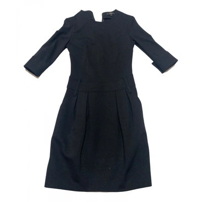 Pre-owned Carlo Zini Mid-length Dress In Black