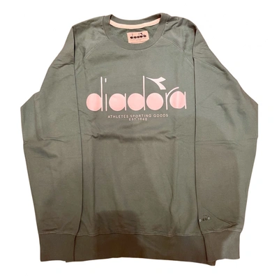 Pre-owned Diadora Sweatshirt In Green