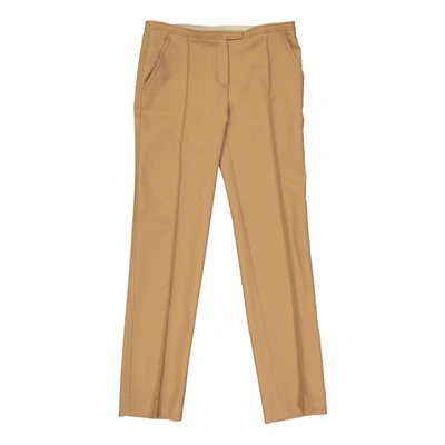 Pre-owned Balenciaga Straight Pants In Camel