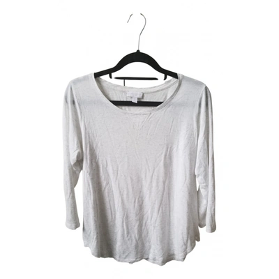 Pre-owned The White Company Blouse In Ecru