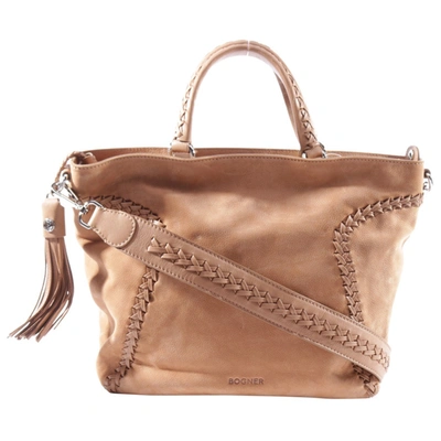 Pre-owned Bogner Leather Bag In Brown