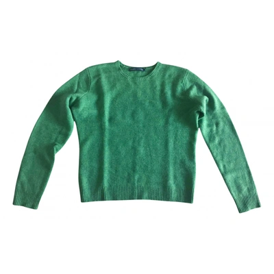 Pre-owned Ralph Lauren Wool Jumper In Green