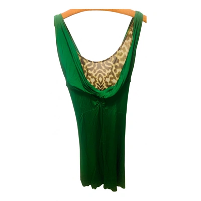 Pre-owned Roberto Cavalli Skirt In Green