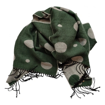 Pre-owned Roccobarocco Stole In Green