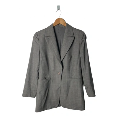 Pre-owned Aigner Jacket In Grey