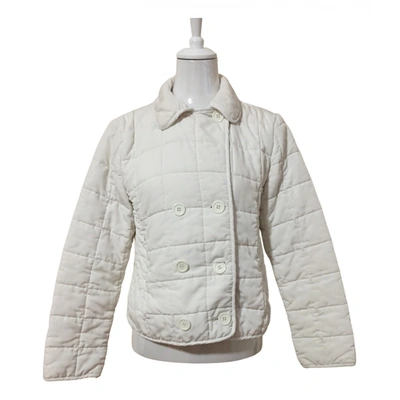 Pre-owned Maska Jacket In White