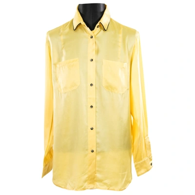 Pre-owned Heimstone Silk Shirt In Yellow