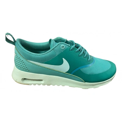 Pre-owned Nike Trainers In Green
