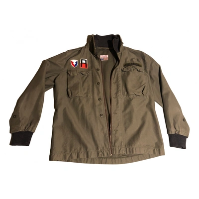 Pre-owned Franklin & Marshall Jacket In Khaki