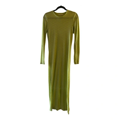 Pre-owned Paloma Wool Maxi Dress In Green