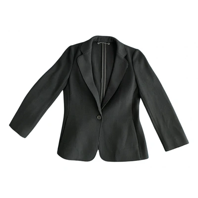 Pre-owned Jigsaw Wool Blazer In Black