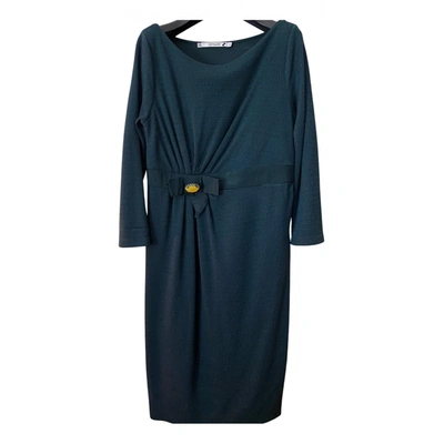 Pre-owned Cristinaeffe Mid-length Dress In Green