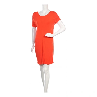 Pre-owned Acne Studios Mid-length Dress In Orange