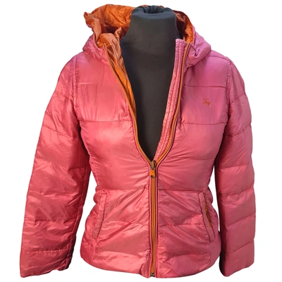 Pre-owned Fay Coat In Pink