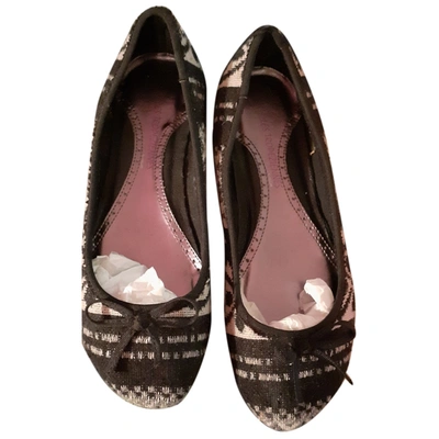 Pre-owned Les Tropeziennes Cloth Ballet Flats In Black