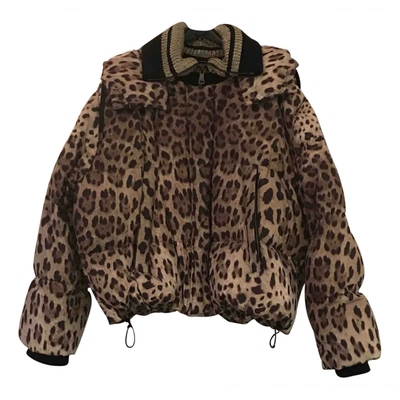 Pre-owned Dolce & Gabbana Coat In Brown