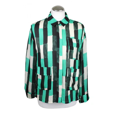 Pre-owned Samsoe & Samsoe Silk Shirt In Multicolour
