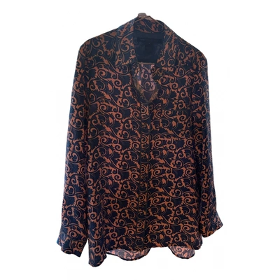 Pre-owned Marc By Marc Jacobs Silk Shirt In Multicolour
