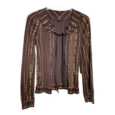 Pre-owned Gucci Cardigan In Brown