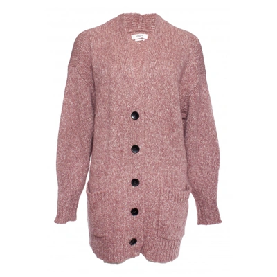Pre-owned Isabel Marant Étoile Wool Cardigan In Pink