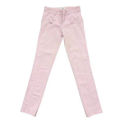Pre-owned Versace Chino Pants In Pink