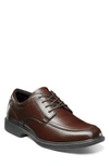 Nunn Bush Bourbon Street Leather Derby In Brown