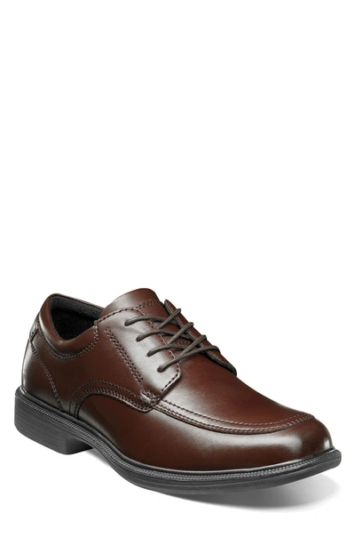Nunn Bush Bourbon Street Leather Derby In Brown