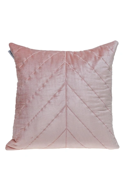 Parkland Collection Tobyn Transitional Pink Throw Pillow