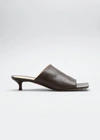 Bottega Veneta Sandals Polyamide Brown Dark Chocolate In Fondant