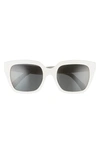 Celine Monochroms 03 Sunglasses In Acetate In Ivory
