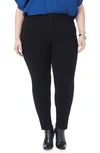 Nydj Ami High Waist Skinny Jeans In Black
