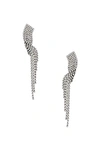 SAINT LAURENT WATERFALL EARRINGS