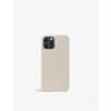 MINTAPPLE ROSE WHITE GRAINED LEATHER IPHONE 12 PRO CASE