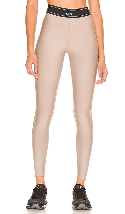 Alo Yoga Airlift High Waist Suit Up Legging In Nude