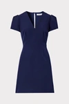 Milly Cady Atalie Dress In Navy