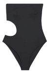 Onia Lele One-piece Swimsuit In Black