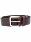 WOOLRICH BUCKLED LEATHER BELT
