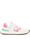 Philippe Model Antibes Colour-block Sneakers In White