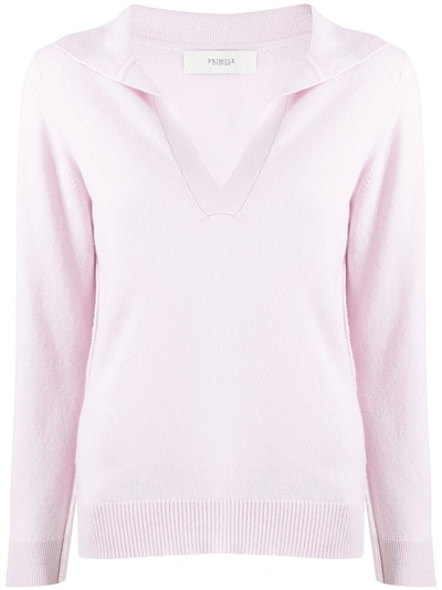 Pringle Of Scotland Polo-style Jumper In Rosa